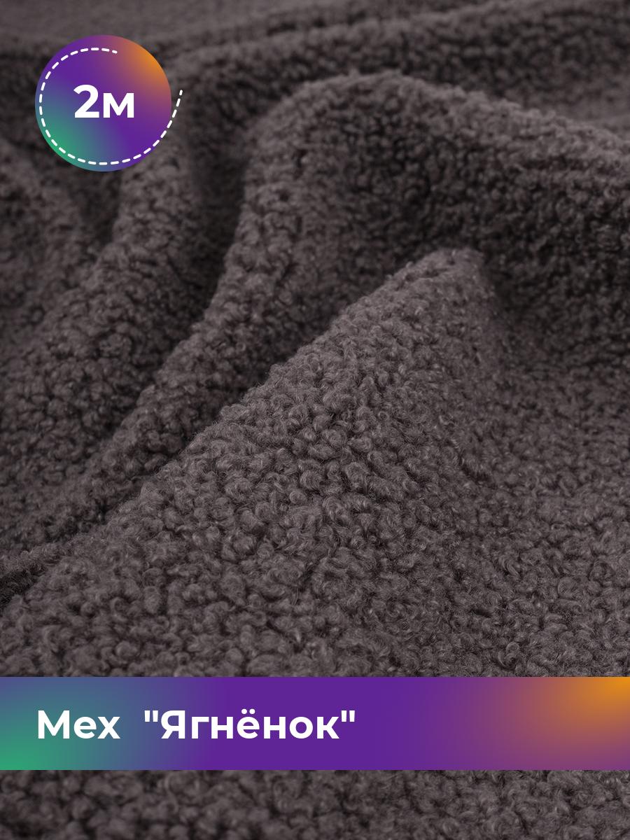 

Ткань Мех Ягнёнок Shilla, отрез 2 м * 170 см, лиловый 009, Фиолетовый, 17454751