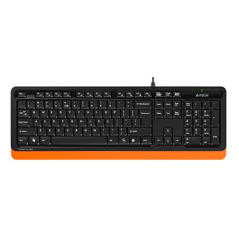 Проводная клавиатура A4Tech Fstyler FK10 Black/Orange