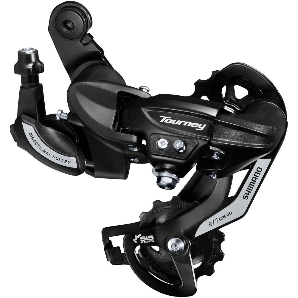 

Переключатель задний Shimano Tourney RD-TY500, 6-7 ск., Черный, RD-TY500