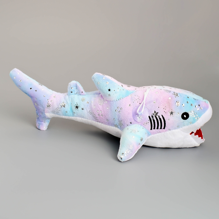 

Мягкая игрушка Акула, космос, 37 см, Разноцветный