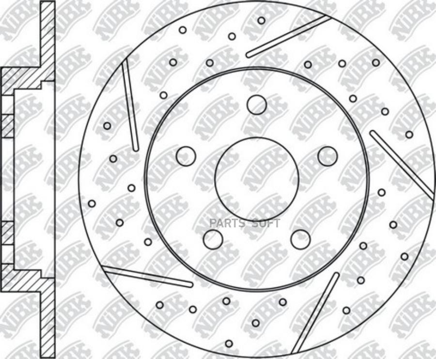

Диск Тормозной Performance Ford Focus 2010 Rn51002dset NiBK арт. RN51002DSET