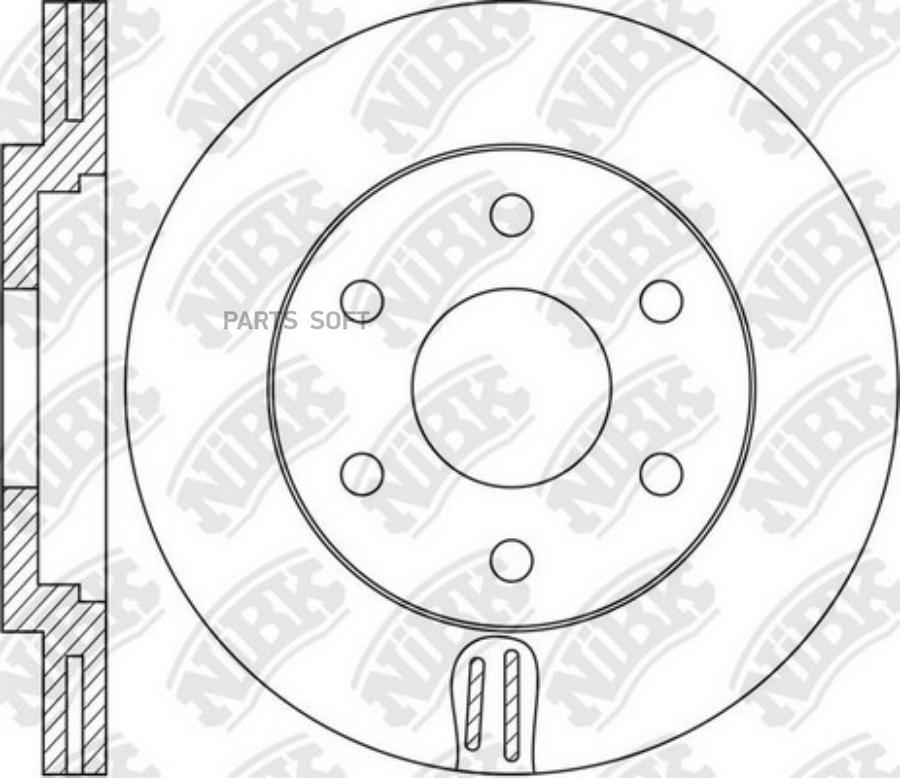 

Диск Тормозной Передний Nissan Armada 03-12/Titan 03-15 / Infiniti Qx-56 Nibk Rn1624