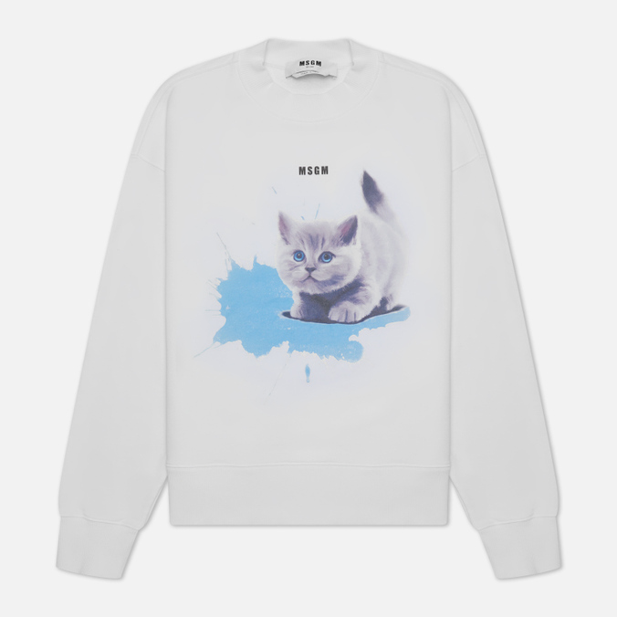 

Свитшот женский MSGM белый, 3241MDM162 227299 01