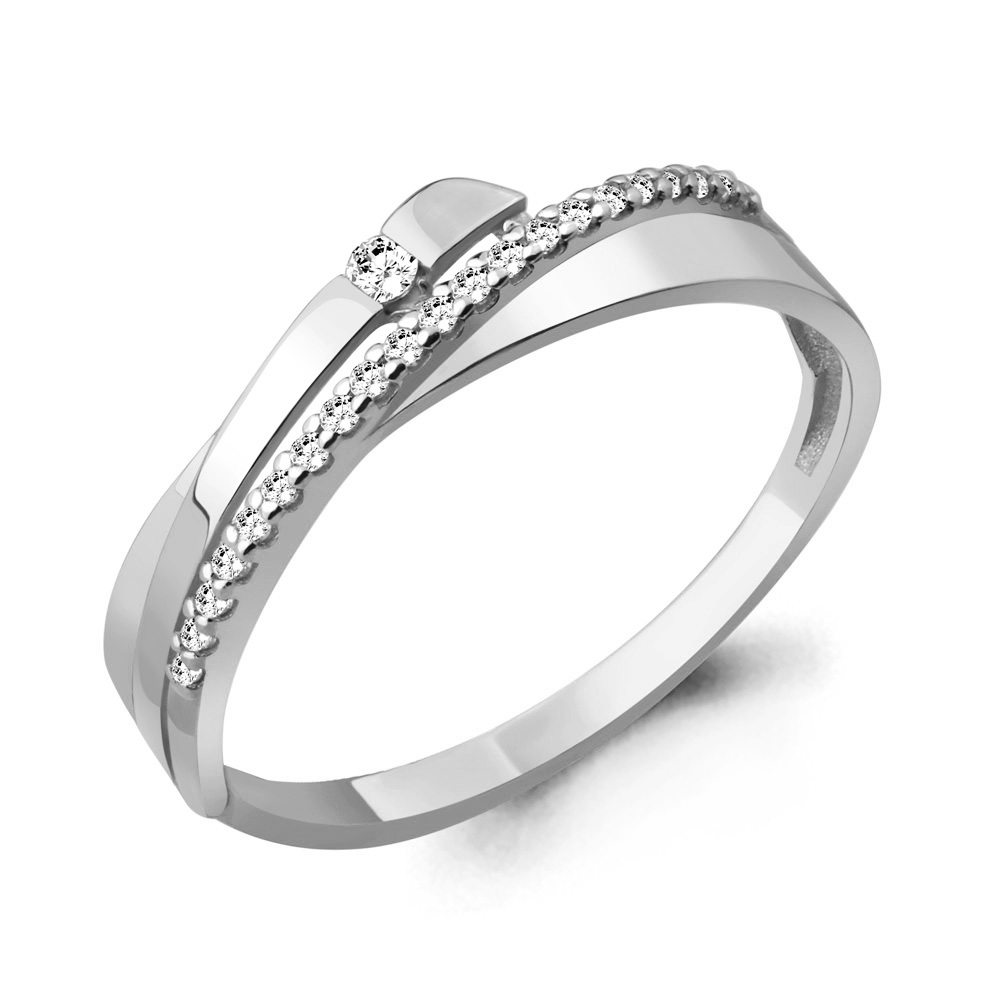 

Кольцо из серебра с фианитом Aquamarine Aquamarine 64373А_925_р р. 17, 64373А_925_р