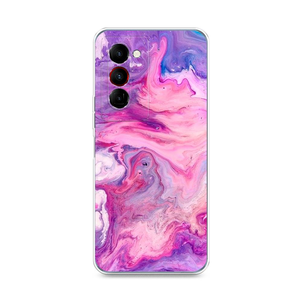 

Чехол на Tecno Camon 18 Premier "Нежно-розовая абстракция", Розовый, 300850-3