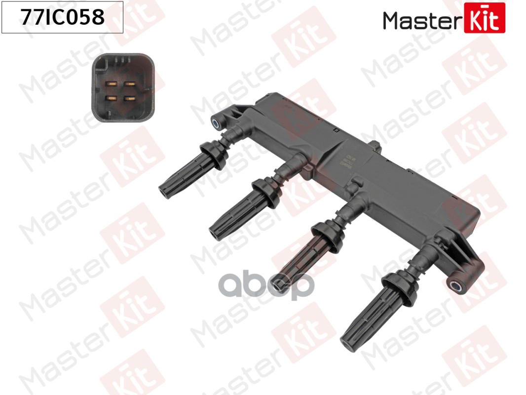 

Катушка Зажигания Peugeot 206+/207/Citroen C3/C4 Master Kit 77Ic058