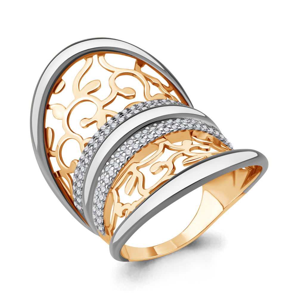 

Кольцо из серебра с фианитом Aquamarine Aquamarine 64354А_925_з р. 19,5, 64354А_925_з