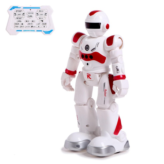 

Робот-игрушка радиоуправляемый IQ BOT GRAVITONE, русское озвучивание, цвет красный, уценка, Роботы WOOW TOYS