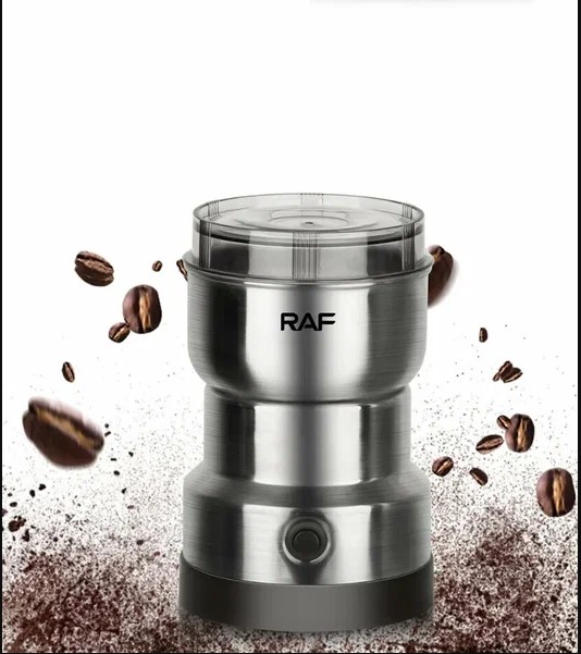 

Кофемолка Raf R7113 серебристый, R7113