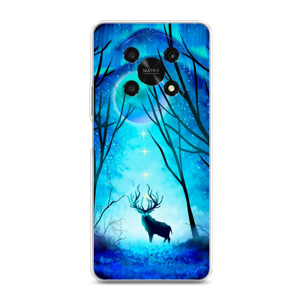 

Чехол для Honor X9 5G "Олень северное сияние", Синий;черный;голубой, 6109750-1