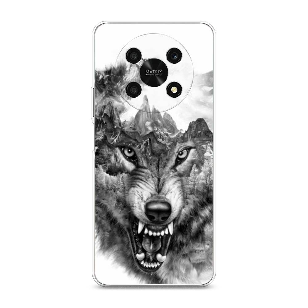 

Чехол Awog для Honor X9 5G "Волк в горах", 6109750-1