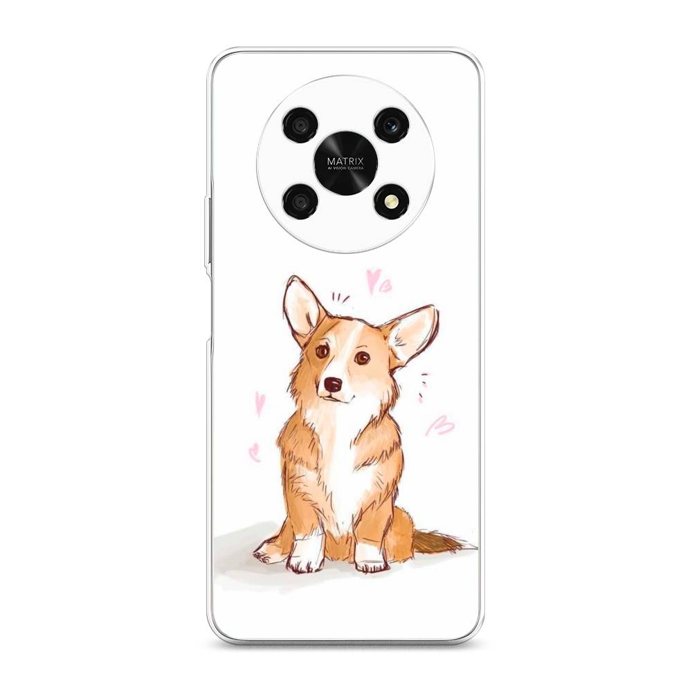 

Чехол Awog для Honor X9 5G "Корги любовь", 6109750-1