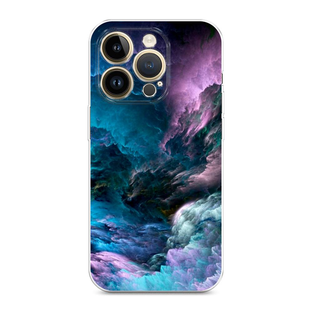 

Чехол на Apple iPhone 14 Pro Max "Загадочное небо", Синий;фиолетовый, 15050-1