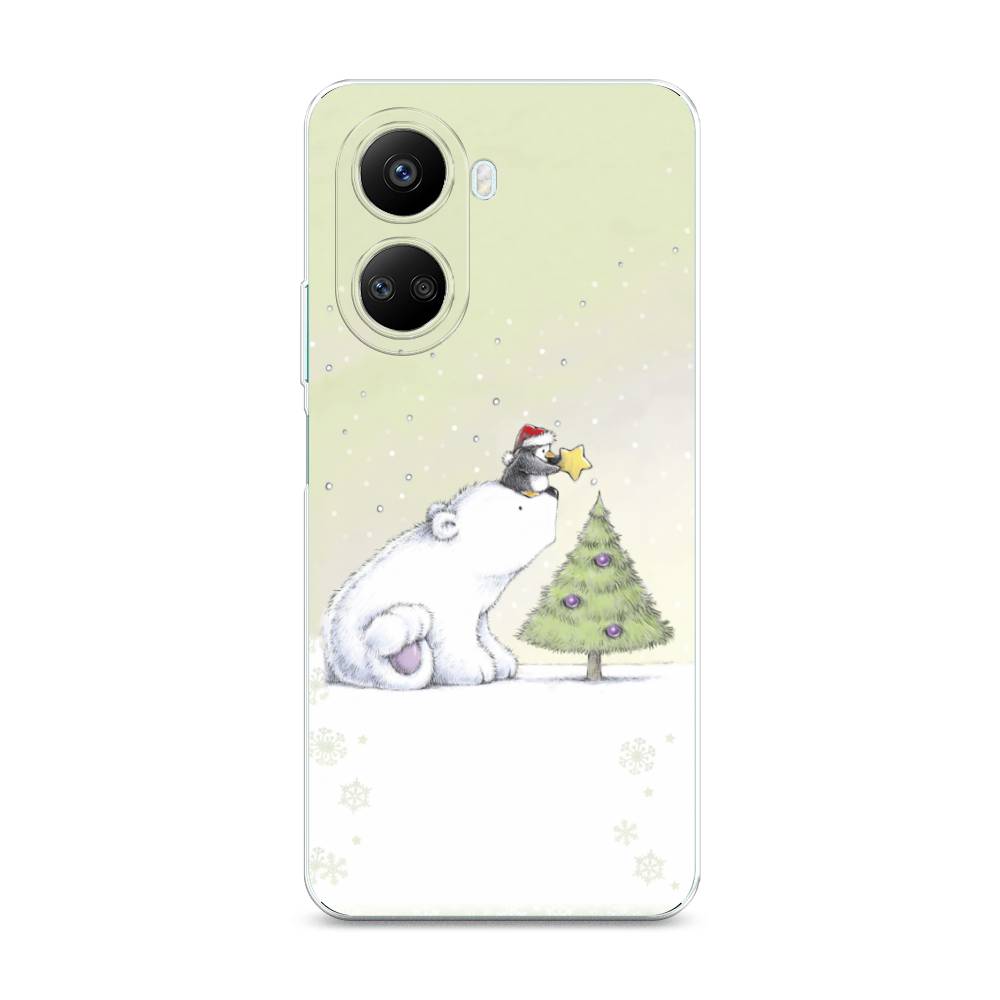 

Чехол для Huawei nova 10 SE "Украшение елки", Белый;бежевый, 6109650-5
