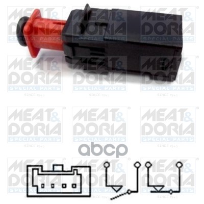 

Выключатель стоп-сигнала MEAT & DORIA 35067