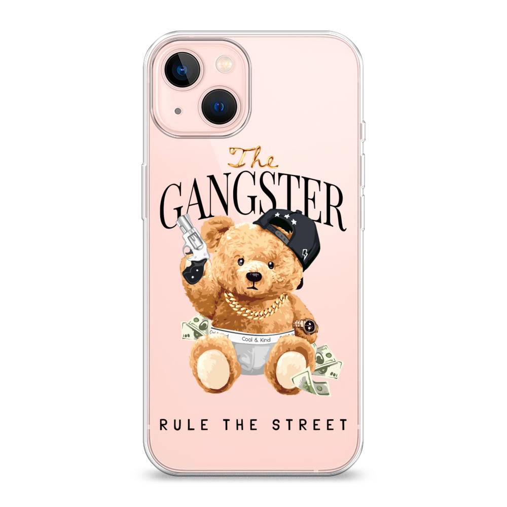 

Чехол на Apple iPhone 13 "The Gangster", Бежевый;серый;черный, 14250-6