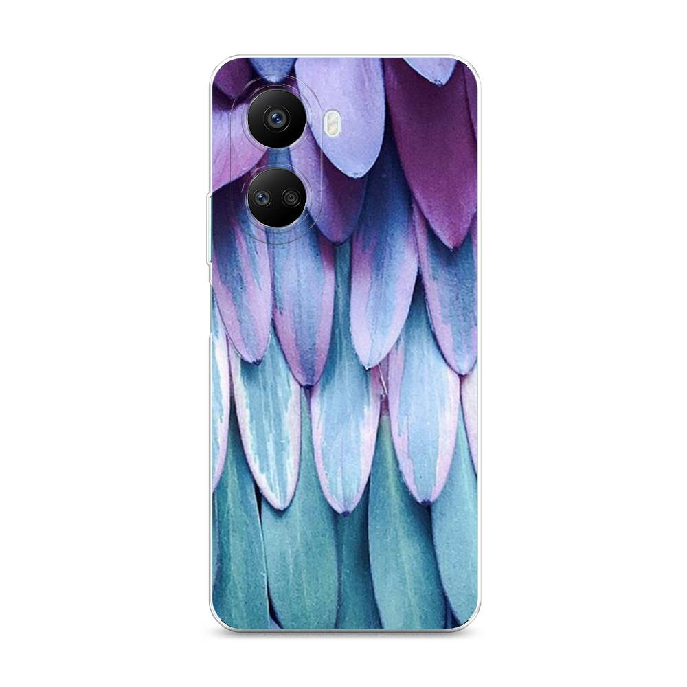 

Чехол для Huawei nova 10 SE "Синее перо", Фиолетовый;голубой, 6109650-3
