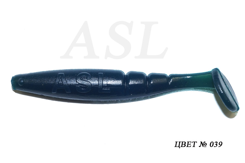 

Силиконовая приманка ASL Самурай цв. 039 L-10см 5шт/уп, Самурай