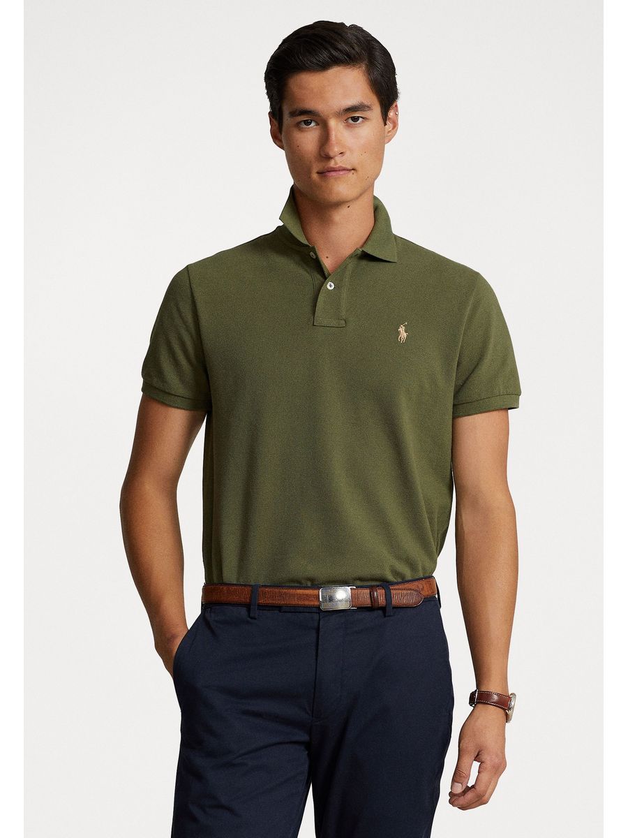 

Футболка мужская Polo Ralph Lauren PO222P095 зеленая S, Зеленый, PO222P095