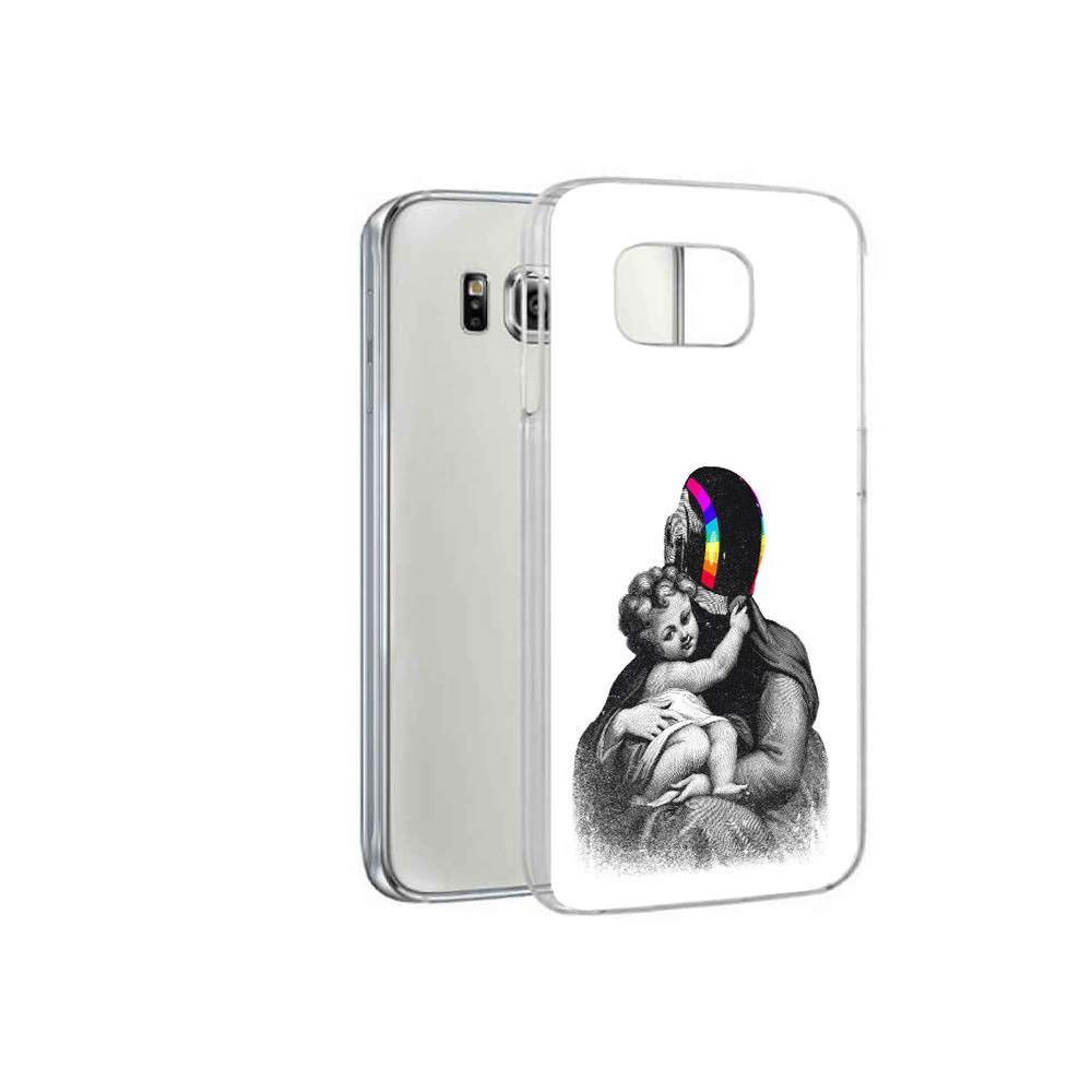 

Чехол MyPads Tocco для Samsung Galaxy S6 защитник в шлеме (PT12300.506.350), Прозрачный, Tocco