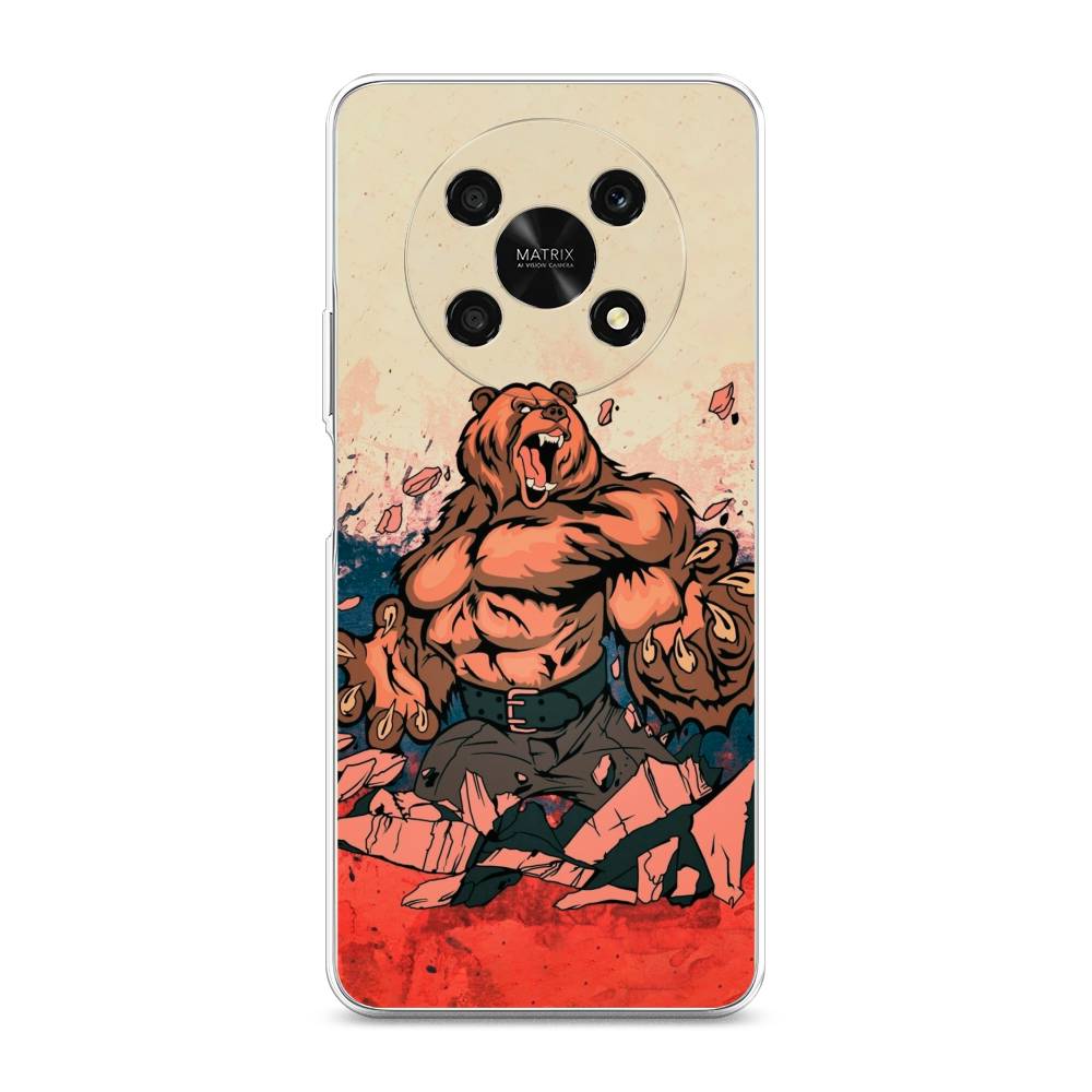 

Чехол Awog для Honor X9 5G "Медведь с флагом РФ", 6109750-2
