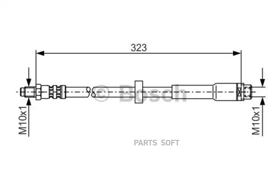 

Тормозной Шланг Bosch арт. 1987476293