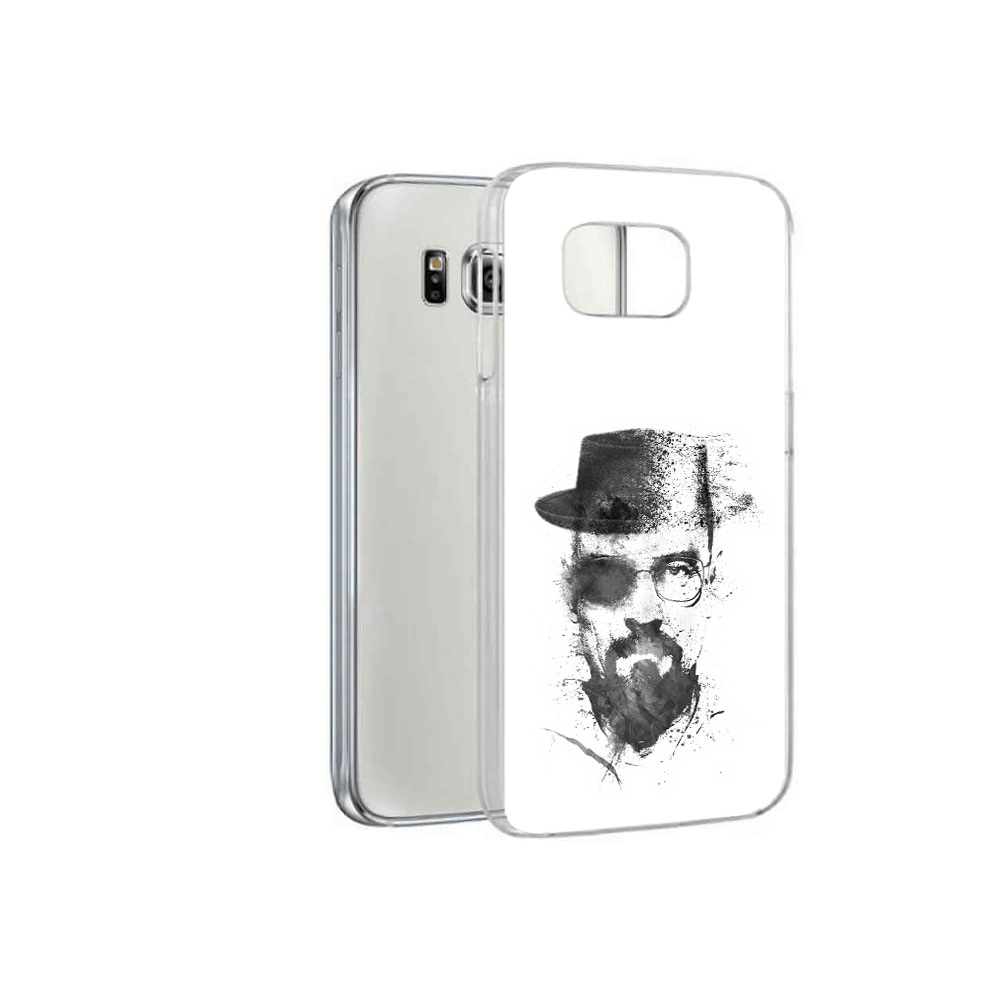 

Чехол MyPads Tocco для Samsung Galaxy S6 загадочный человек (PT12300.506.347), Прозрачный, Tocco