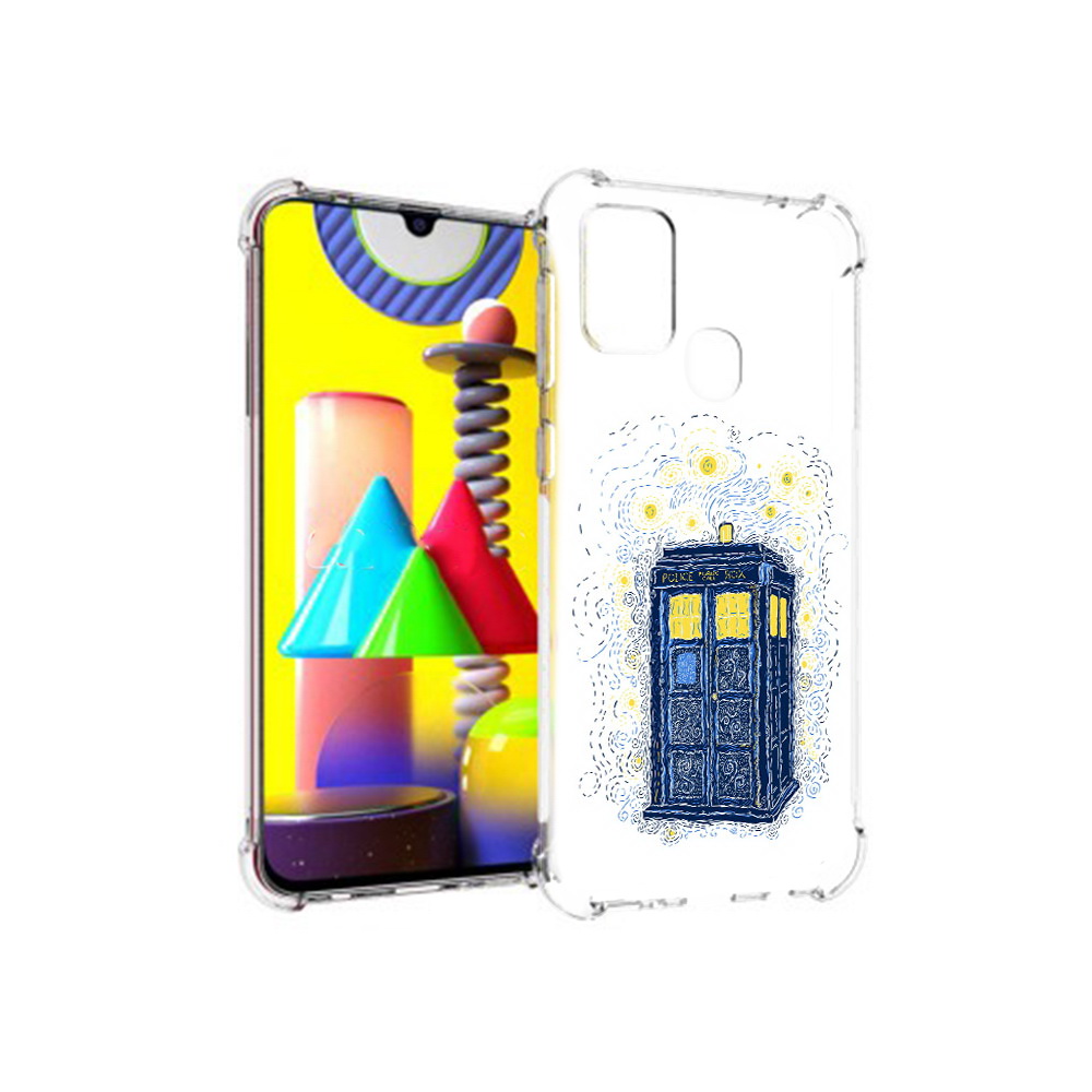 

Чехол MyPads Tocco для Samsung Galaxy M31 будка рисунок (PT147019.488.249), Прозрачный, Tocco