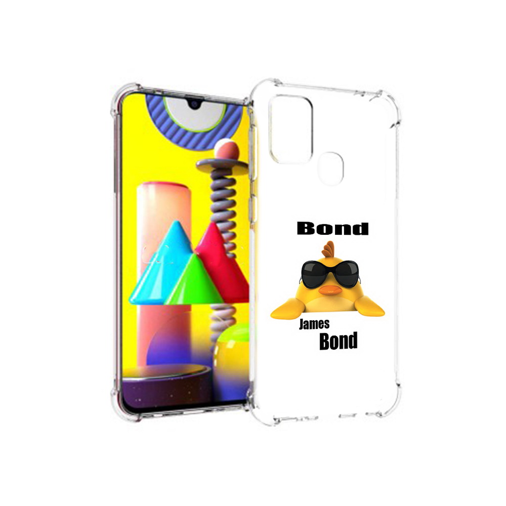 

Чехол MyPads Tocco для Samsung Galaxy M31 бонд (PT147019.488.246), Прозрачный, Tocco