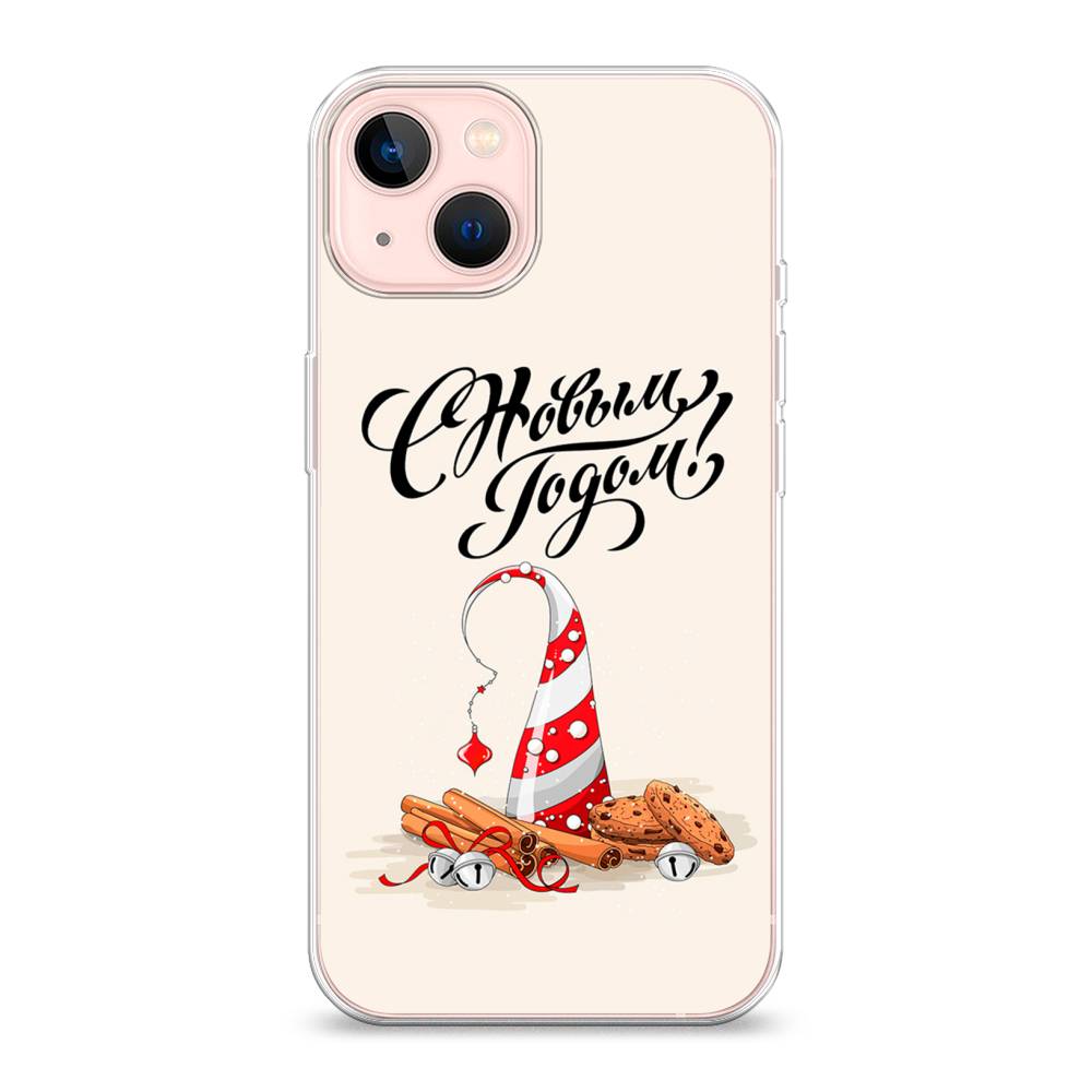 

Чехол для Apple iPhone 13 "Подарки на Новый Год", Бежевый;красный;черный, 14250-5