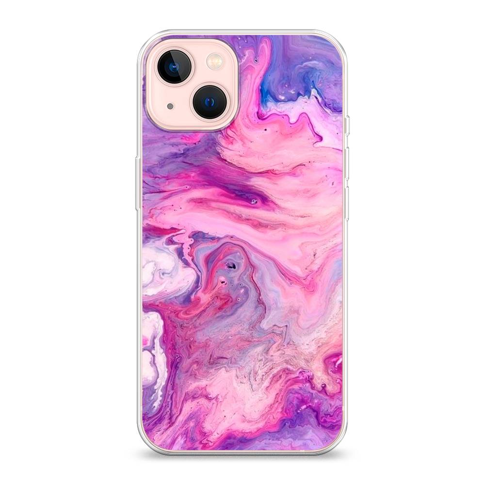 

Чехол на Apple iPhone 13 "Нежно-розовая абстракция", Розовый, 14250-3