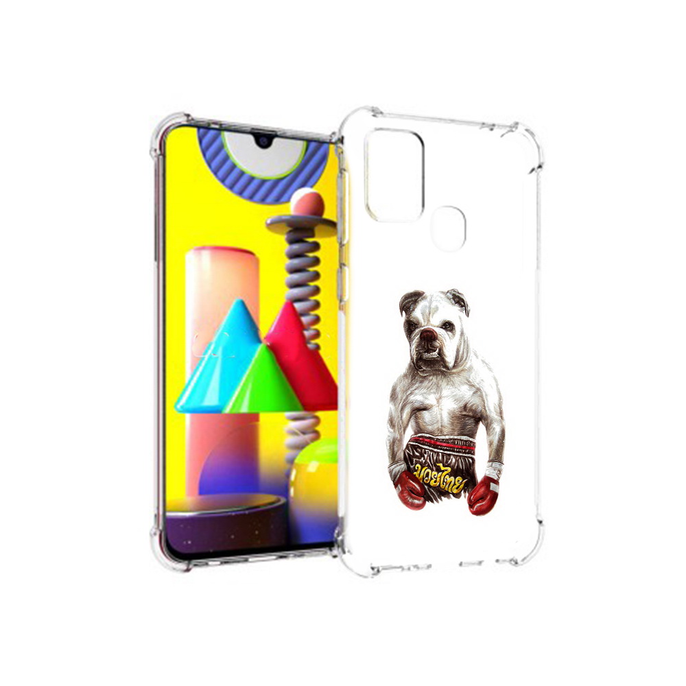 

Чехол MyPads Tocco для Samsung Galaxy M31 боксер (PT147019.488.243), Прозрачный, Tocco