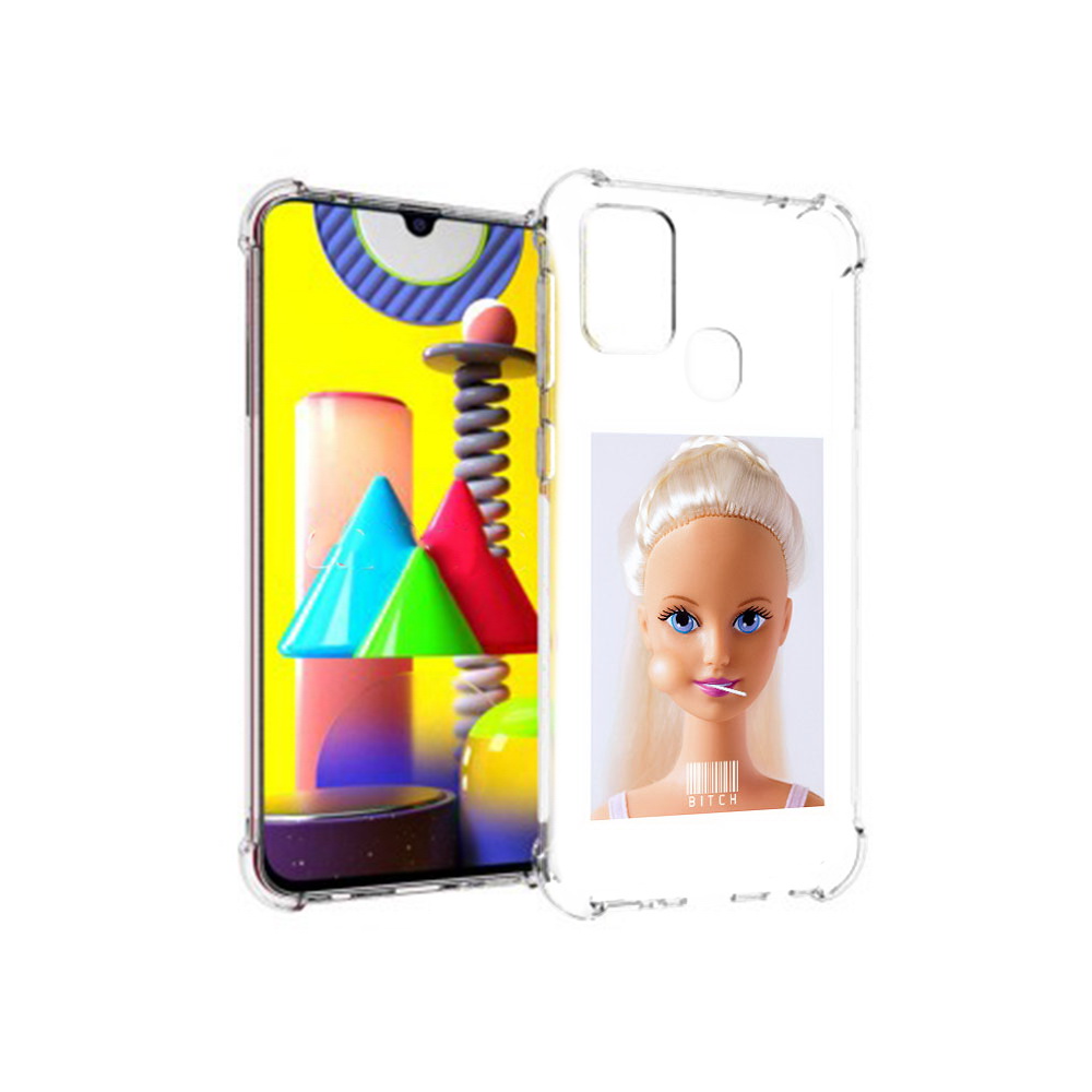 

Чехол MyPads Tocco для Samsung Galaxy M31 барби (PT147019.488.226), Прозрачный, Tocco