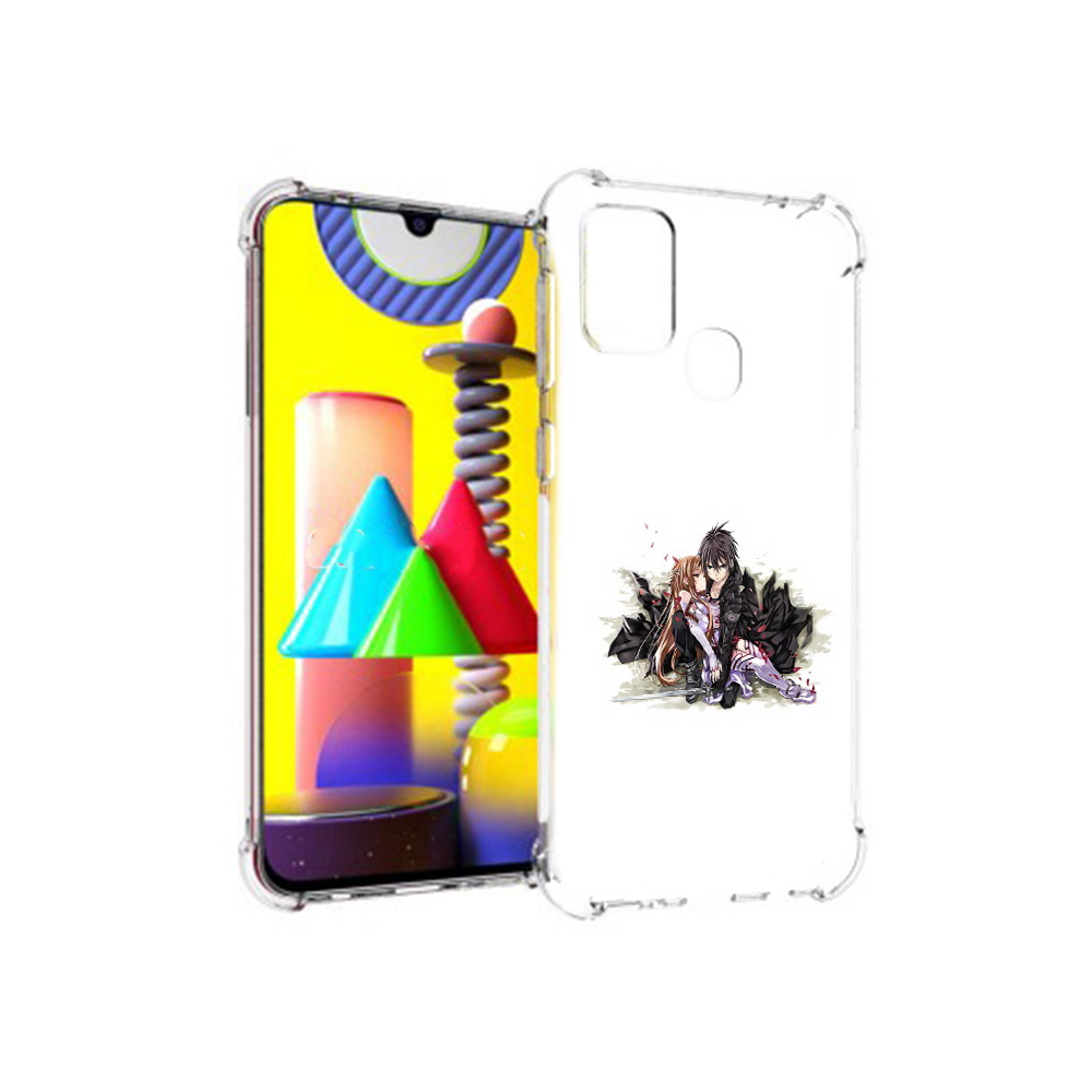 

Чехол MyPads Tocco для Samsung Galaxy M31 аниме асуна (PT147019.488.222), Прозрачный, Tocco