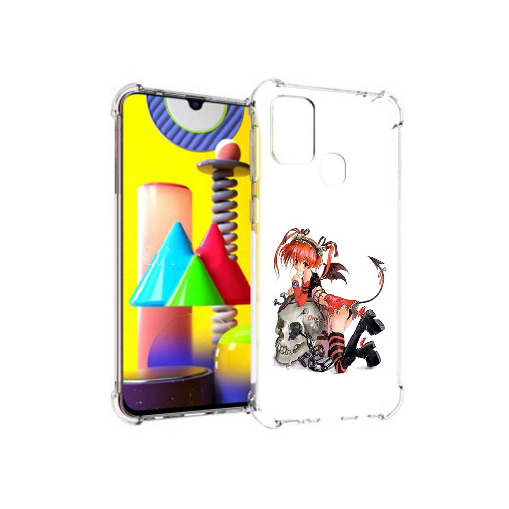 

Чехол MyPads Tocco для Samsung Galaxy M31 аниме (PT147019.488.221), Прозрачный, Tocco