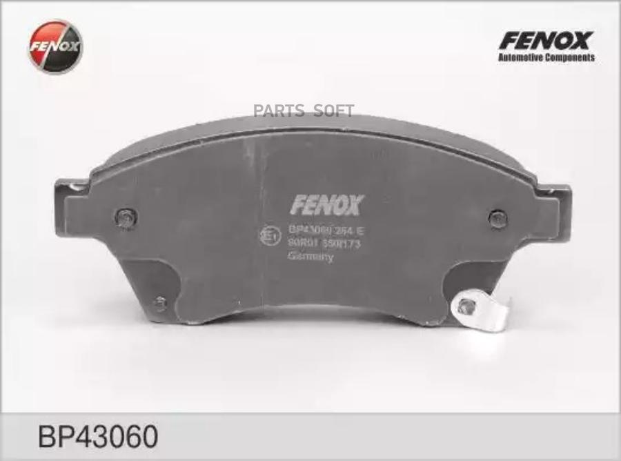 

Тормозные колодки FENOX передние для Chevrolet Cruze/Opel Astra J 2010- BP43060