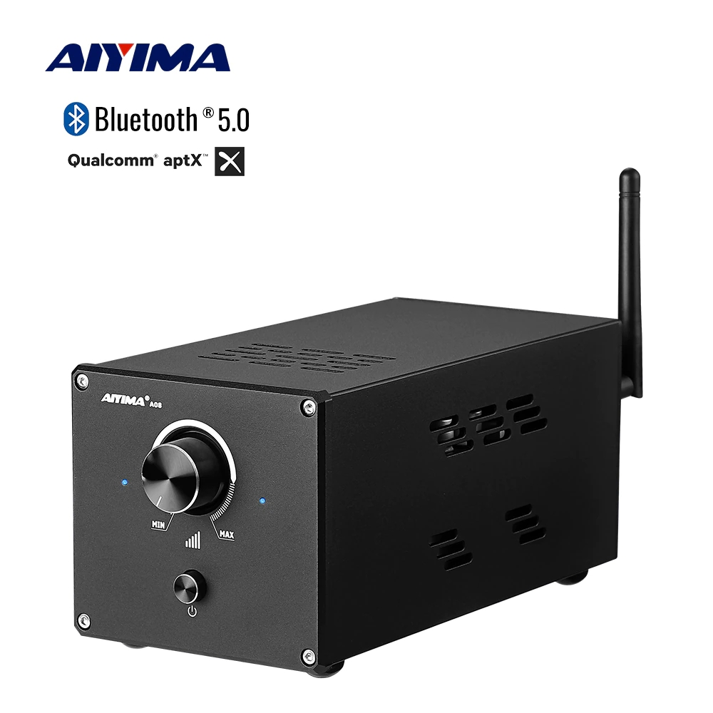 

Усилитель с ЦАП AIYIMA A08, 300 Вт, USB/Bluetooth aptX-HD, A08