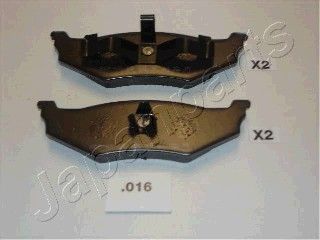 

Тормозные колодки Japanparts задние дисковые pp016af