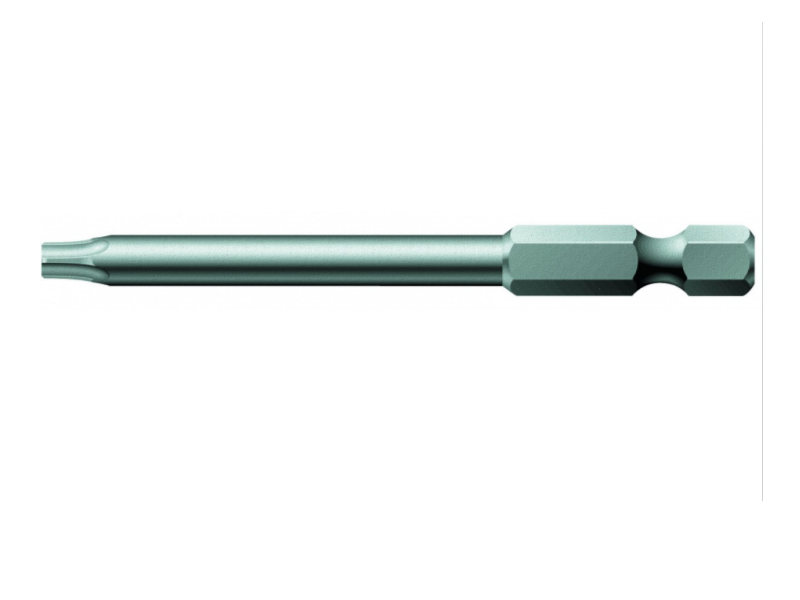 

867/4 Z TORX® BO бита, с отверстием под штифт, вязкая твердость, хвостовик 1/4 E 6.3, TX 2