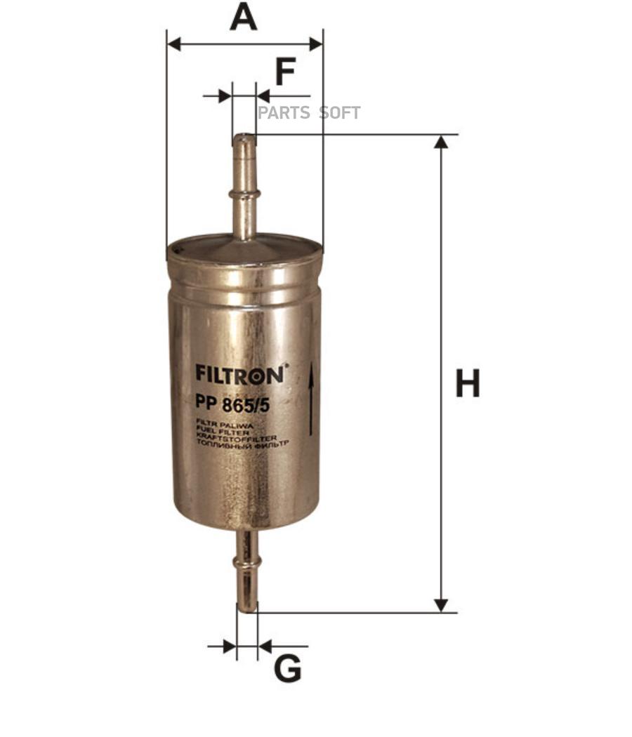 Фильтр топливный Filtron PP8655