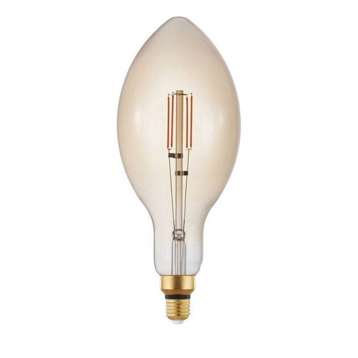 Eglo Светодиодная диммируемая лампа Eglo E27 4W 2200K свеча янтарная 12591