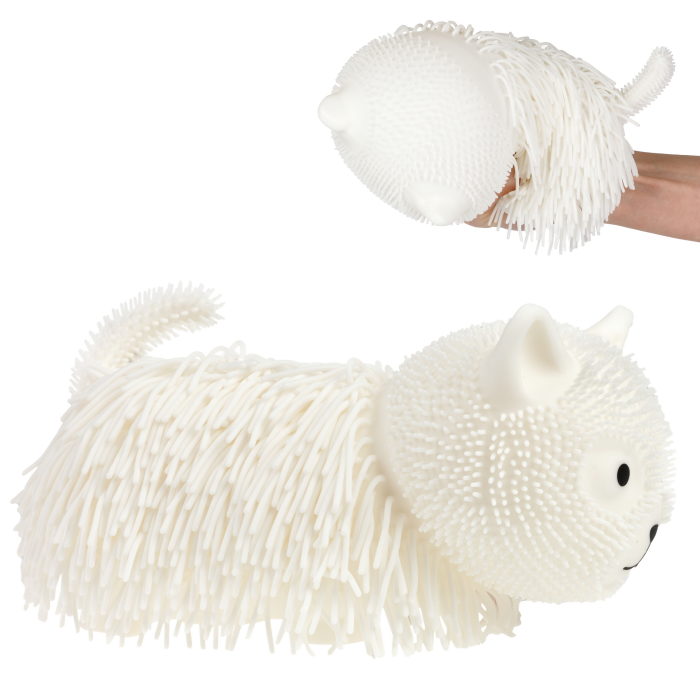 

Игрушка-антистресс 1toy Йо-Ёжики, белый Кот, 20 см, Т24152-2