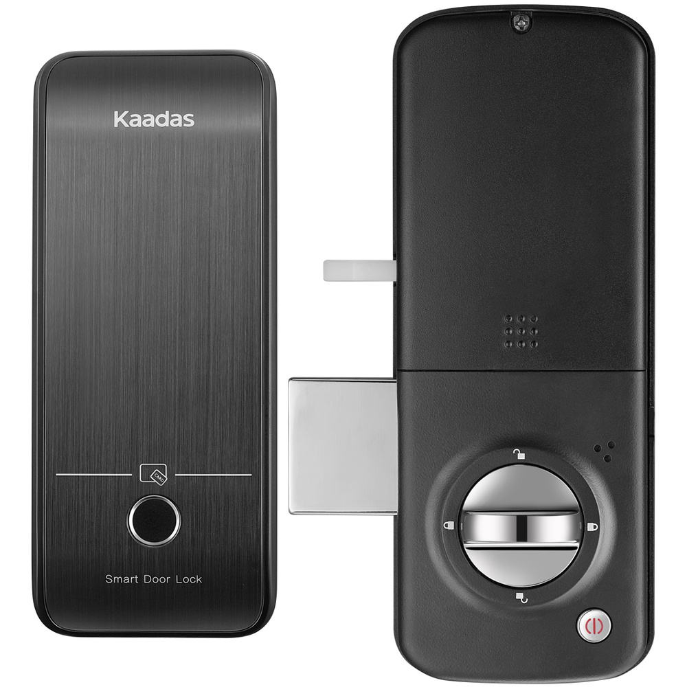 

Замок дверной электронный накладного типа KAADAS R6-5 Black, R6-5 Black