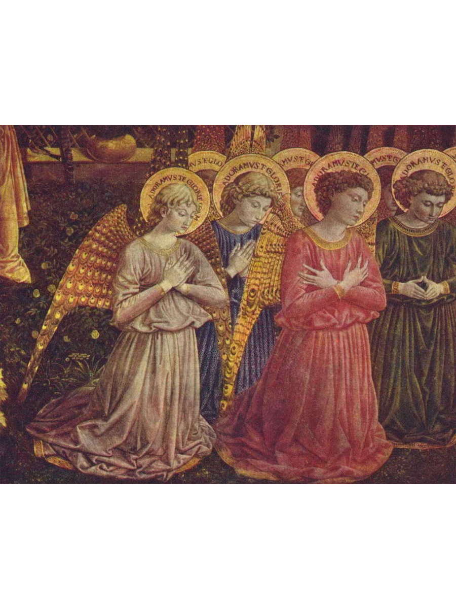 

Постер DRABS A2 Беноццо Гоццоли Поклоняющиеся ангелы