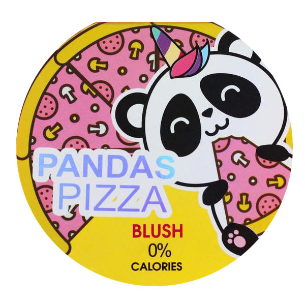 фото Запеченные румяна pandas pizza, оттенок натурально-розовый 4754244 beauty fox