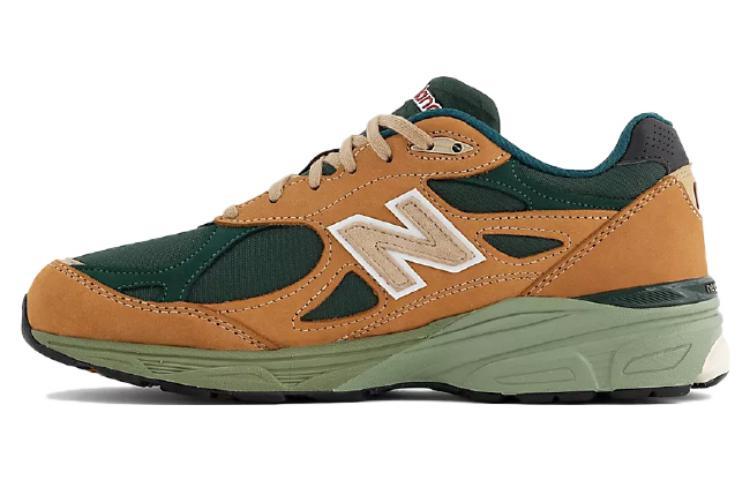 

Кроссовки унисекс New Balance Teddy Santis NB 990 V3 Brown Olive коричневые 36 EU, Коричневый, Teddy Santis x New Balance NB 990 V3 Brown Olive