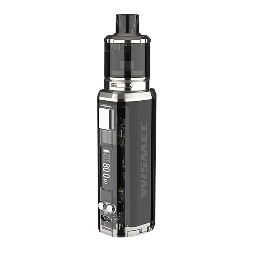 фото Набор wismec sinuous v80 (без аккумуляторов) с клиромайзером amor nse, черный