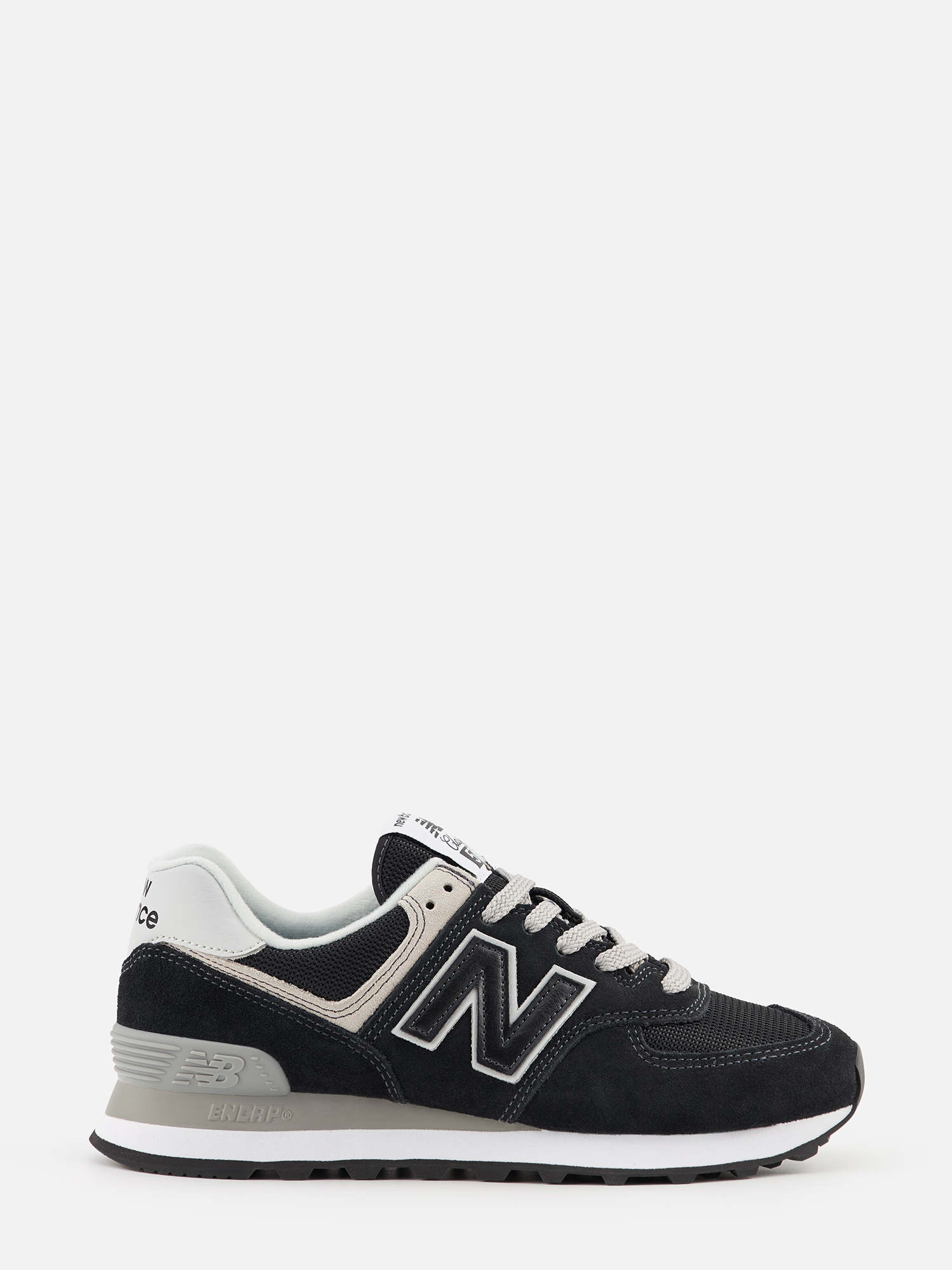 

Кроссовки женские New Balance WL574EVB черные 8 US, Черный, WL574EVB