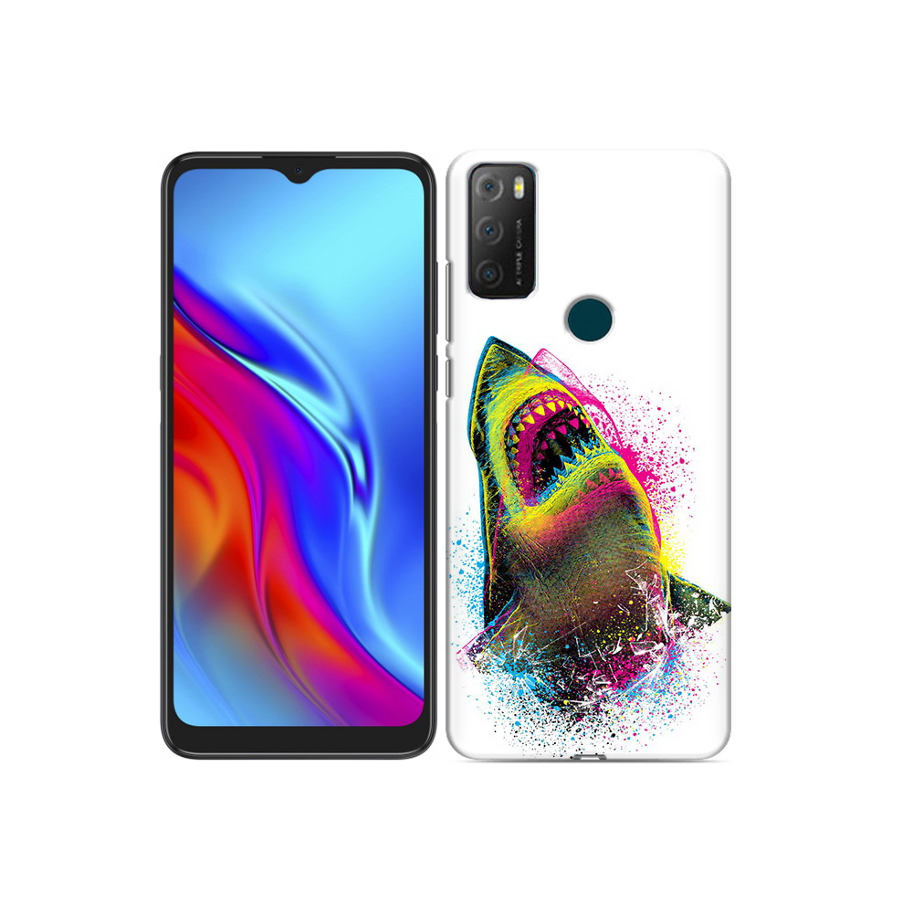 

Чехол MyPads Tocco для TCL 20e челюсти-2, Прозрачный, Tocco
