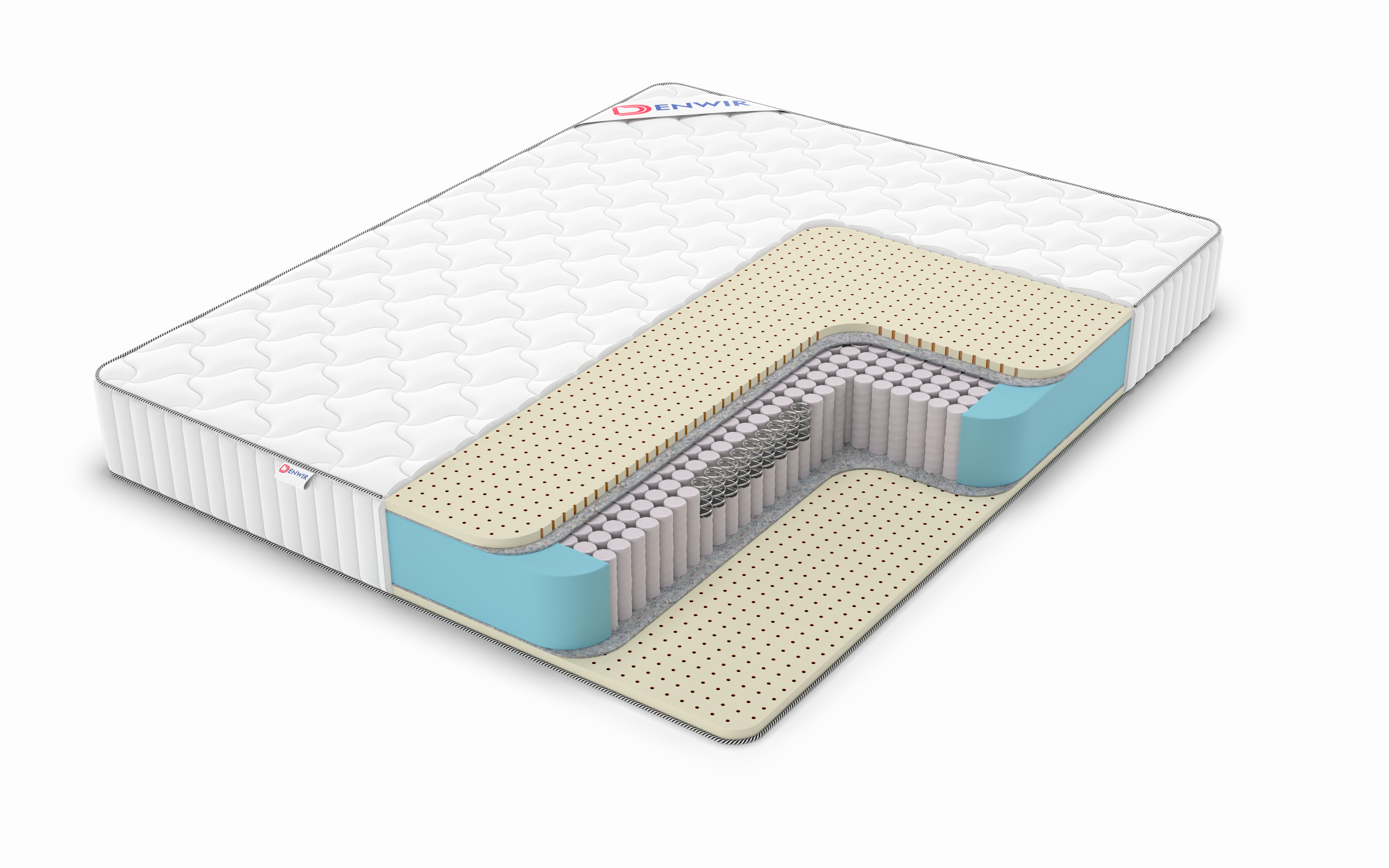 

Матрас пружинный DENWIR CLASSIC SOFT S1000 /chstmat_CSS1000_170x185, Белый, CLASSIC SOFT S1000
